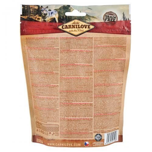 Ласощі Carnilove Dog Crunchy Snack для собак, дикий кабан та шипшина, 200 г 100407/7298 фото