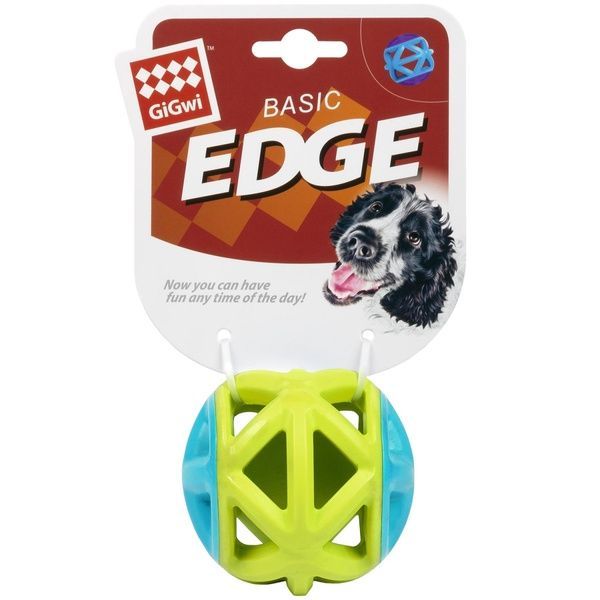 Игрушка для собак Мяч GiGwi Basic, салатовый, резина, 9 см 2349 фото