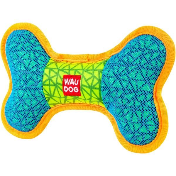 Іграшка для собак WAUDOG Fun Кість, блакитний 62082 фото